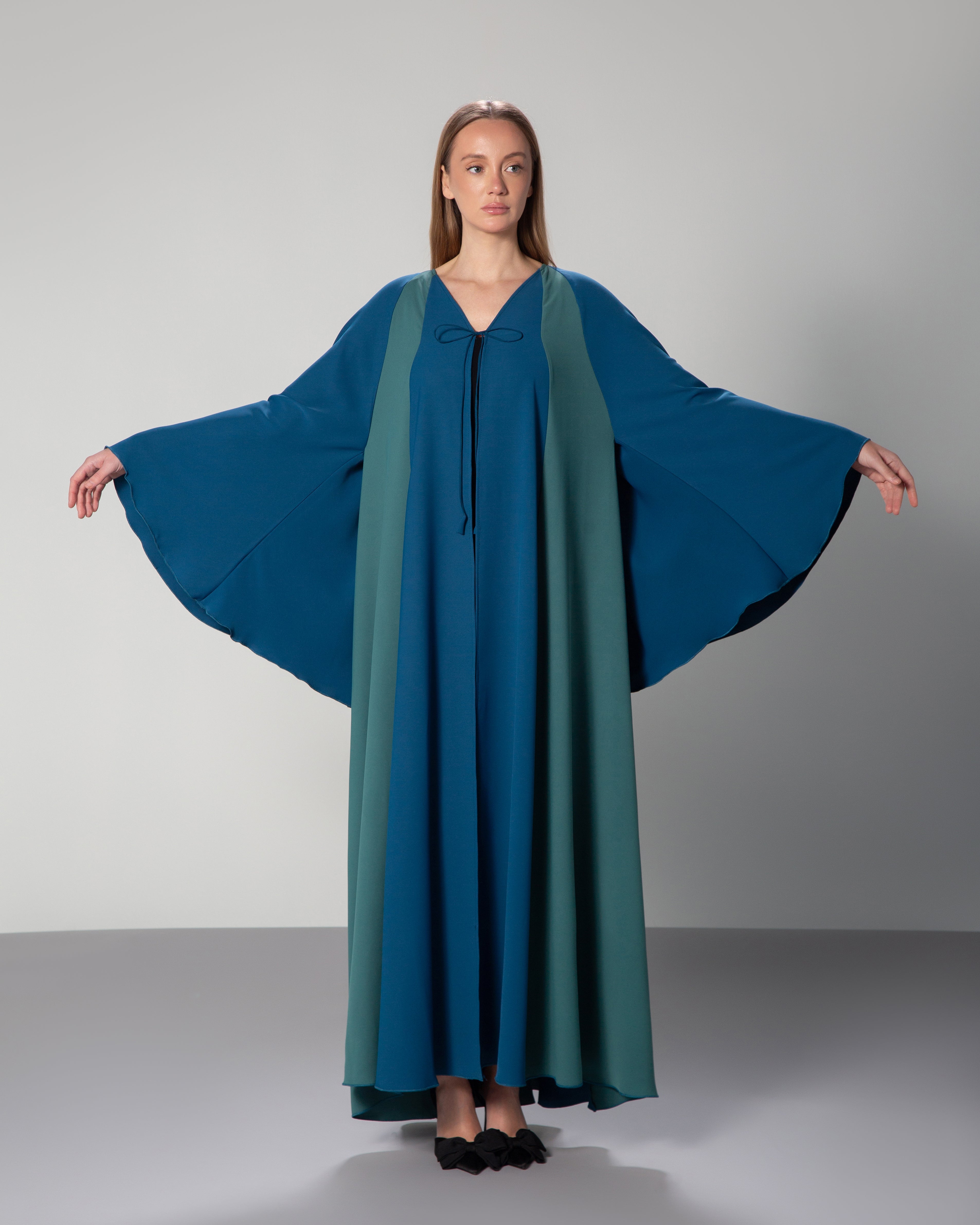 The Emerald Wave Abaya