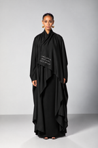 The Flow Abaya in Black