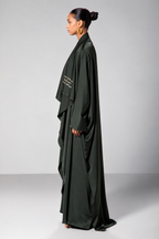 The Flow Abaya in Green