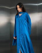 The Muse Abaya Dress  – Petrol