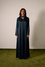 The Muse Abaya – Deep Petrol