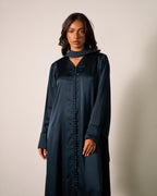 The Muse Abaya – Deep Petrol