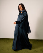 The Muse Abaya – Deep Petrol