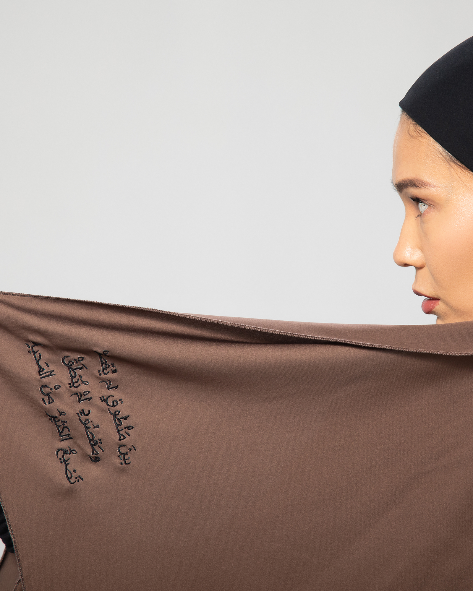 The Flow Abaya in Brown