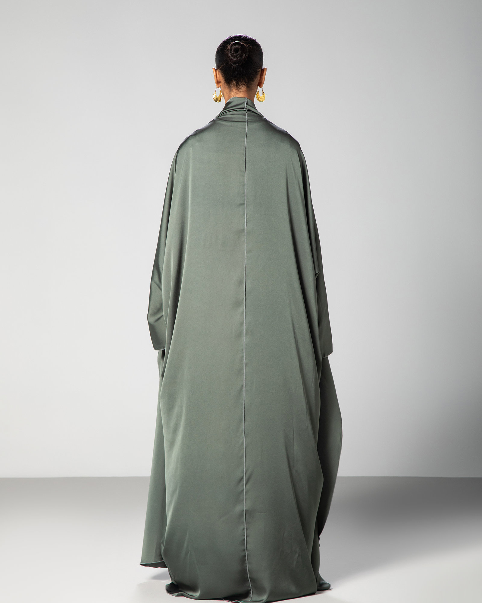 The Flow Abaya in Green