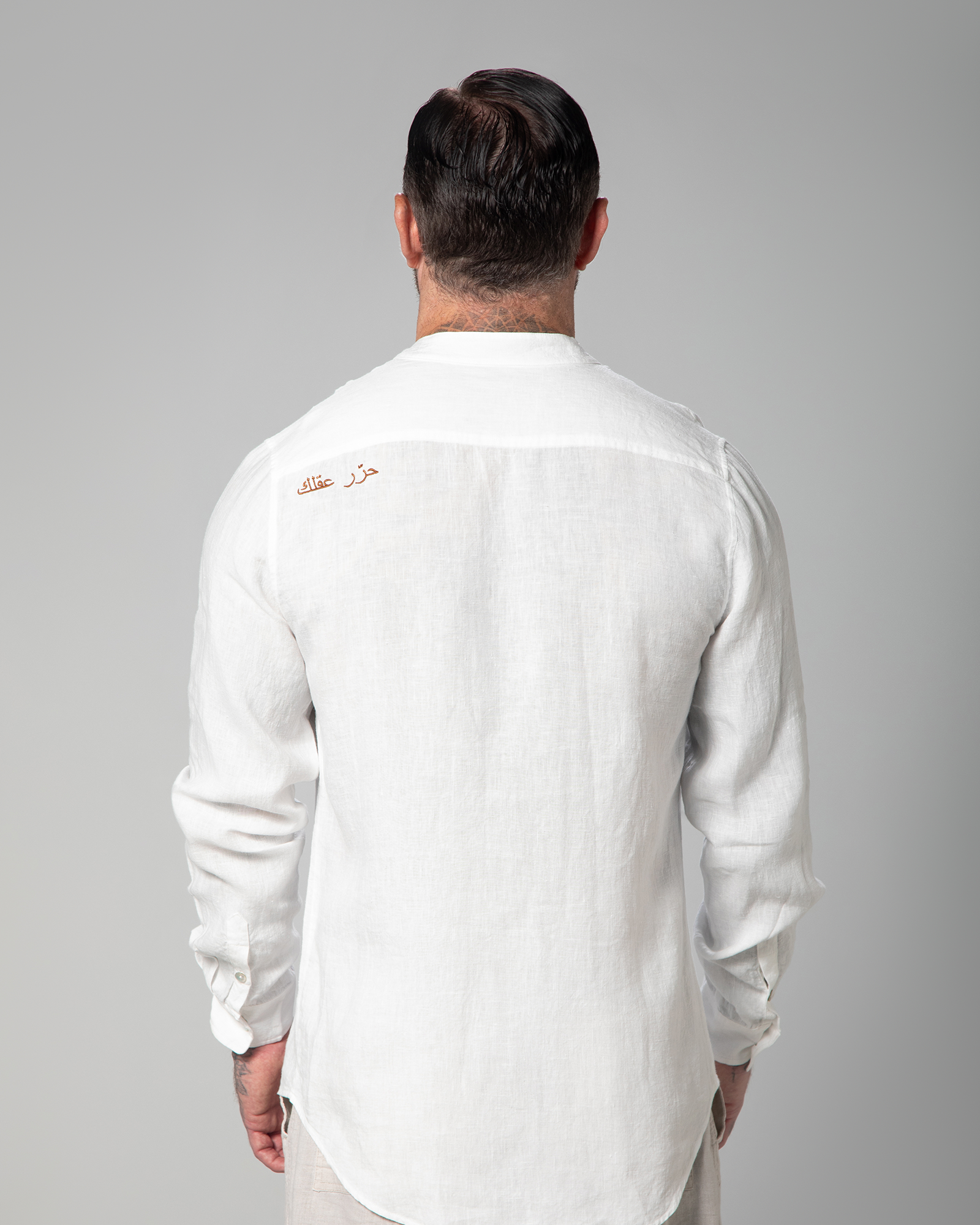 St. Tropez linen shirt in White